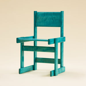 Marco Campardo - Bullnose chair Teal